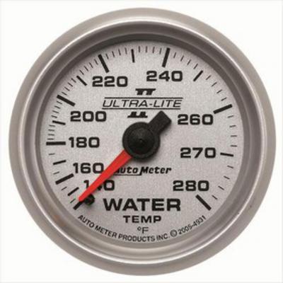 Auto Meter Ultra-Lite II Mechanical Water Temperature Gauge - 4931